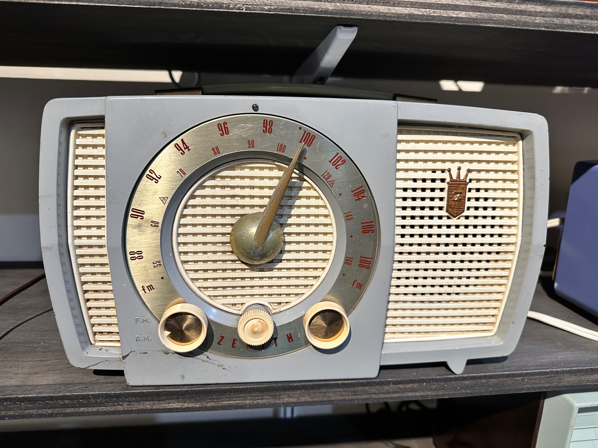 1950 Zenith Y724 AM/FM,1950