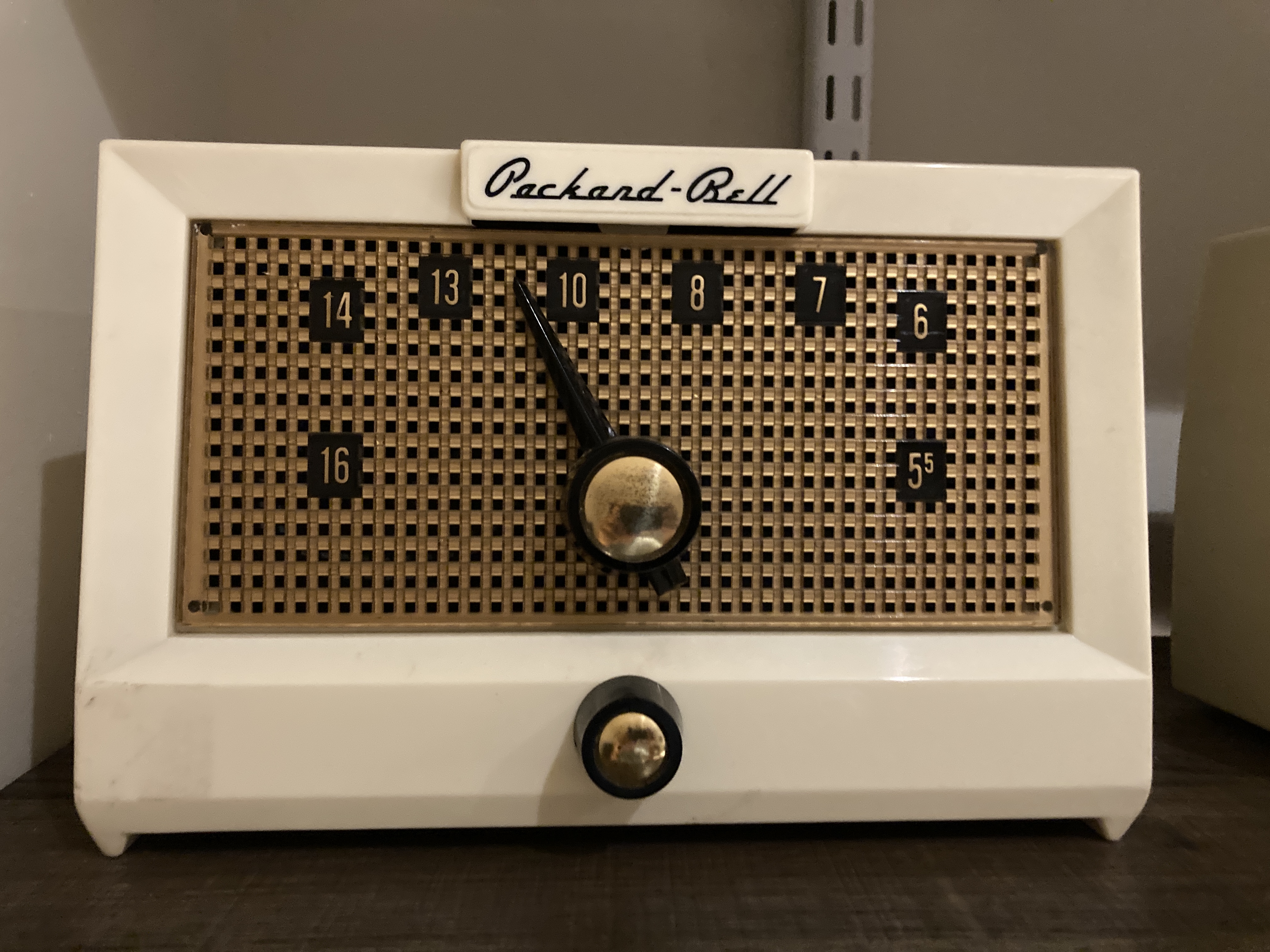 1957 Packard Bell 5R1 White,1957