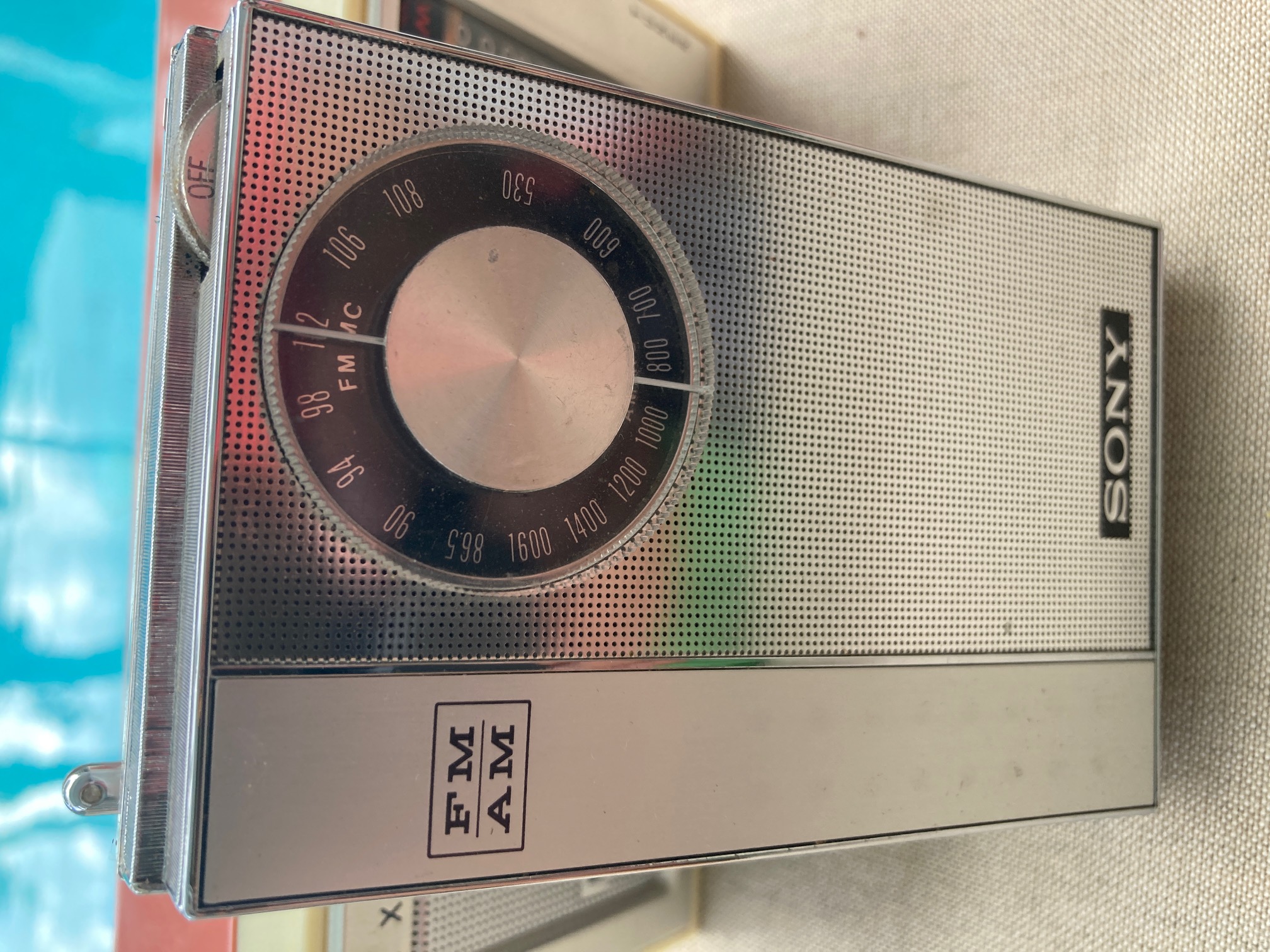 1965 Sony TFM 850 AM/FM,1965