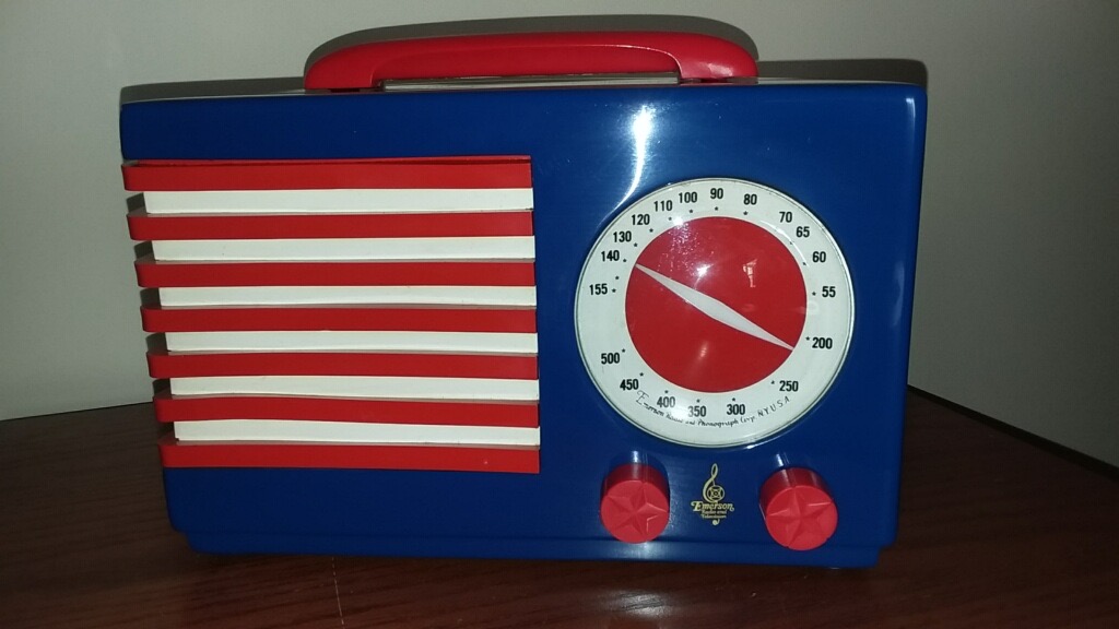 1940 Emerson Patriot Red White and Blue