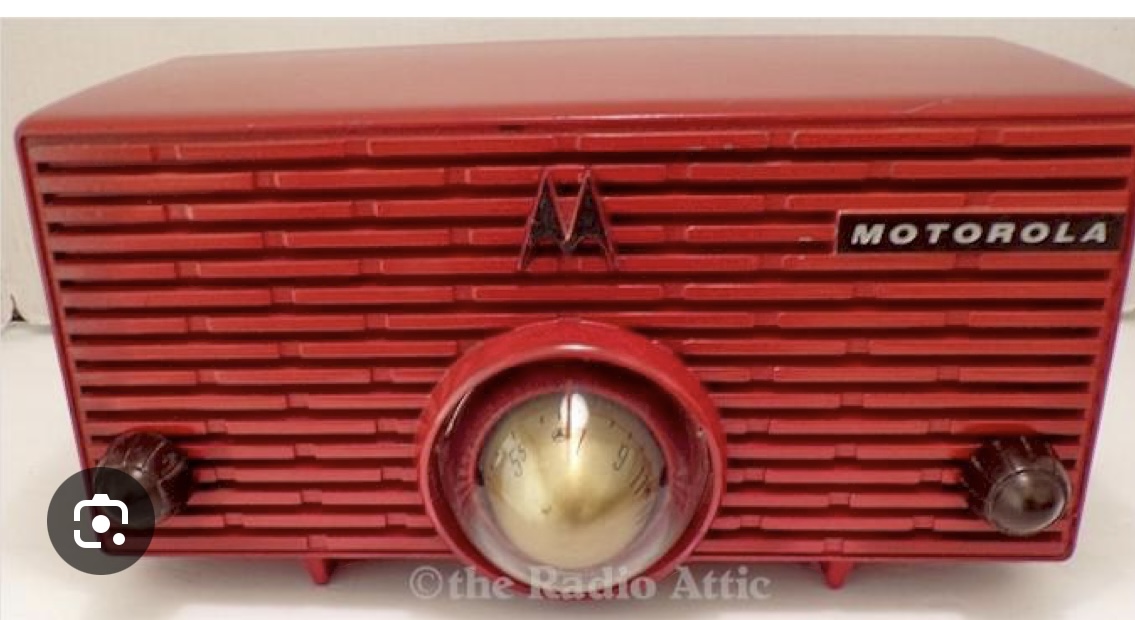 1956 Motorola 56H Red