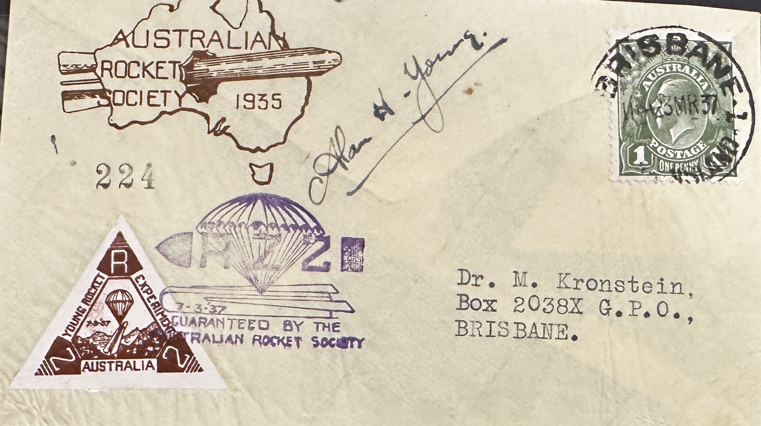 1935 Aussie Rocketmail