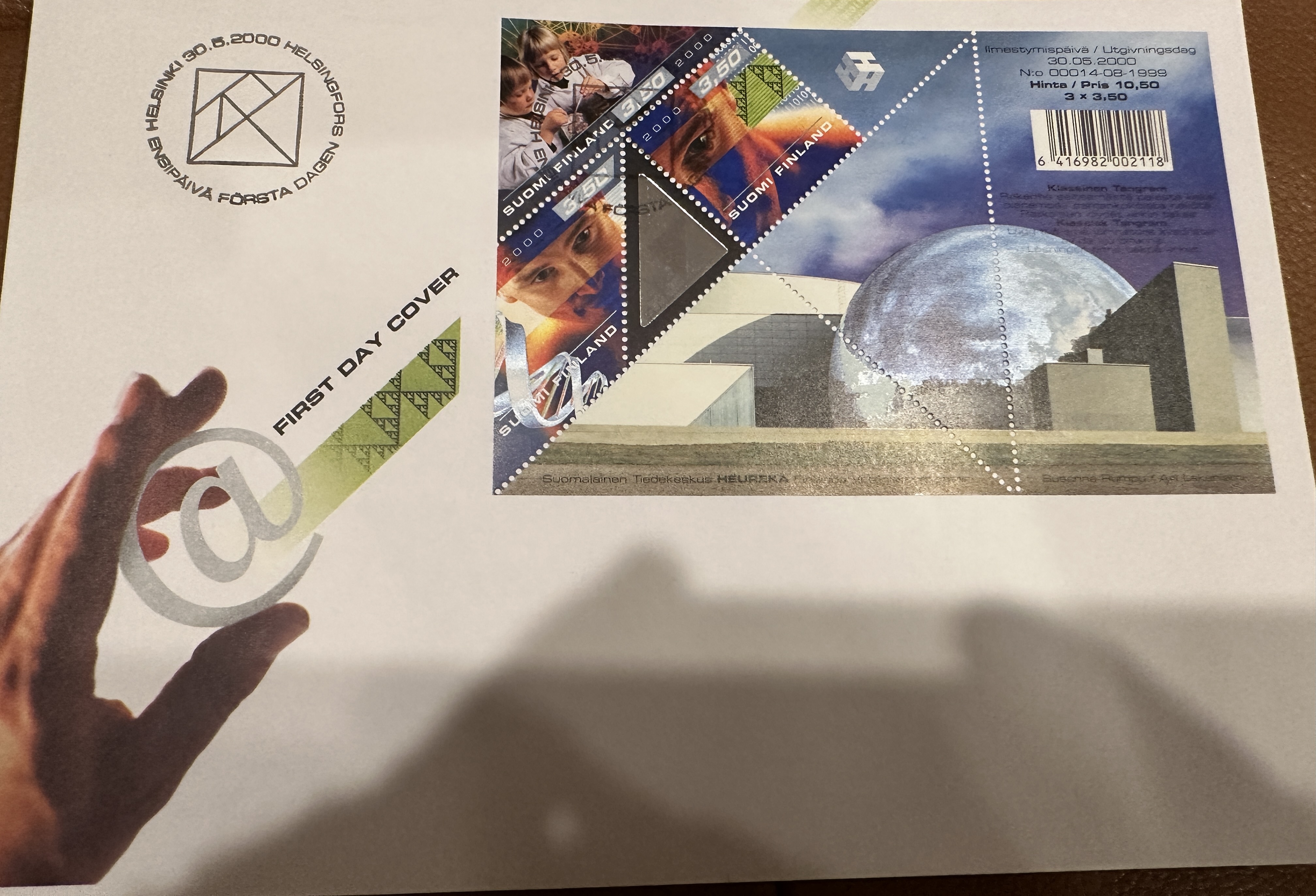 Finland Hologram FDC