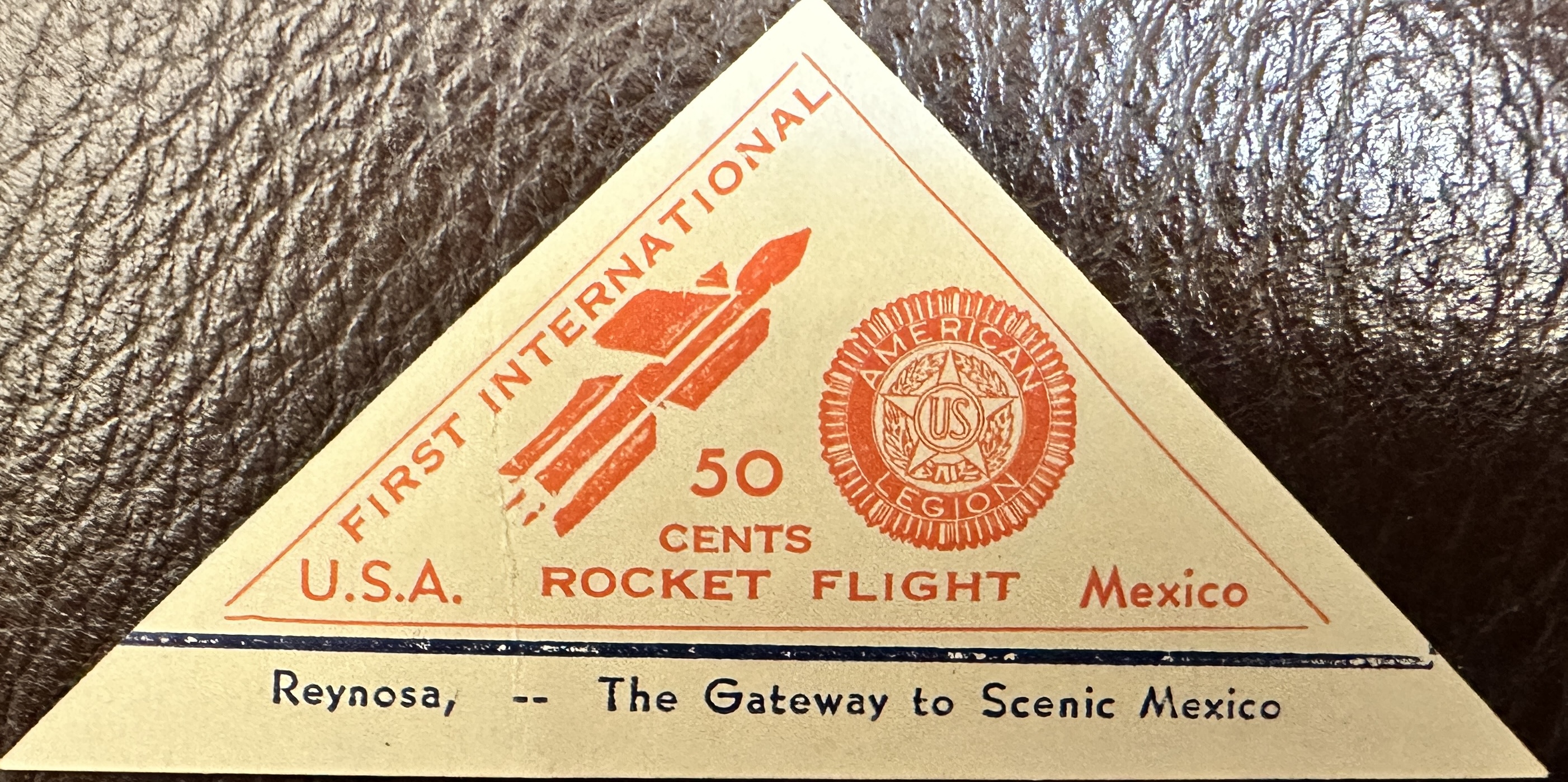 1936 Rocket Flight