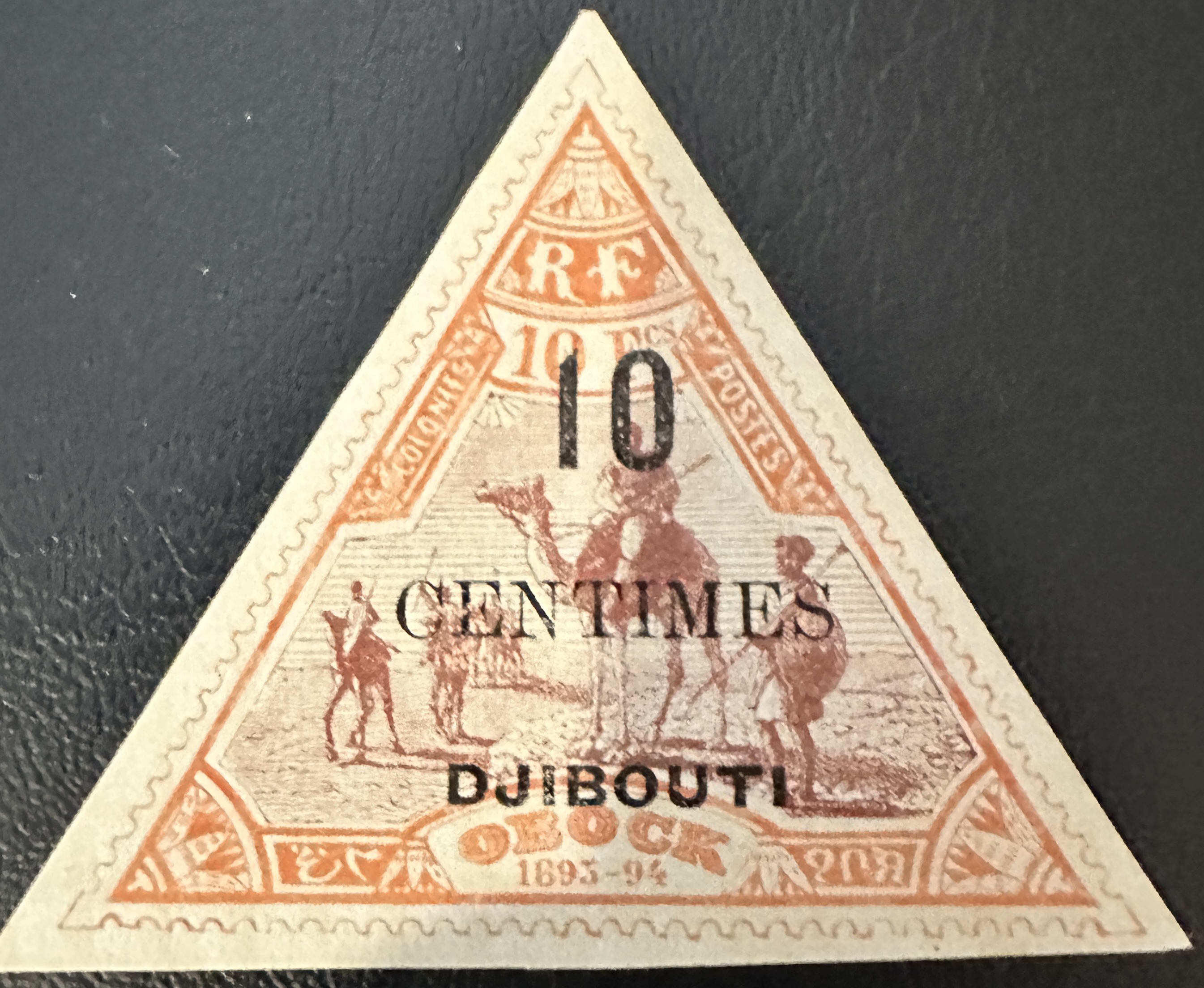 Obock Djibuiti Overprint