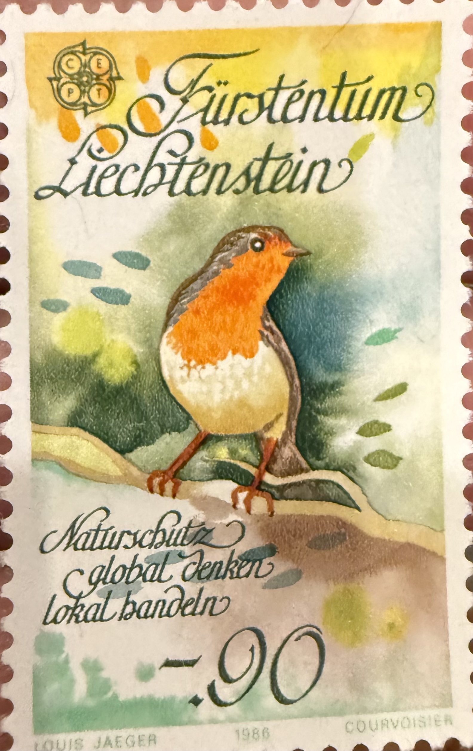 European Robin 1986