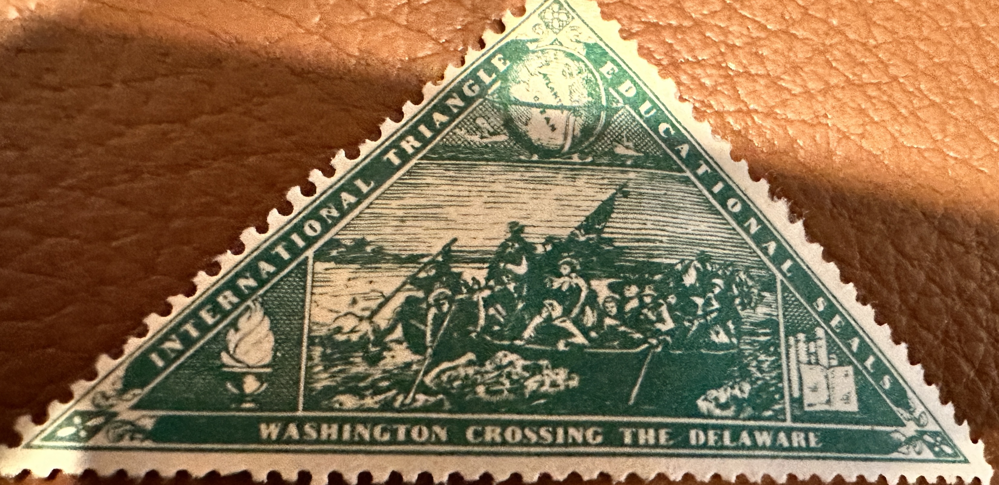 Educational Stamp Green