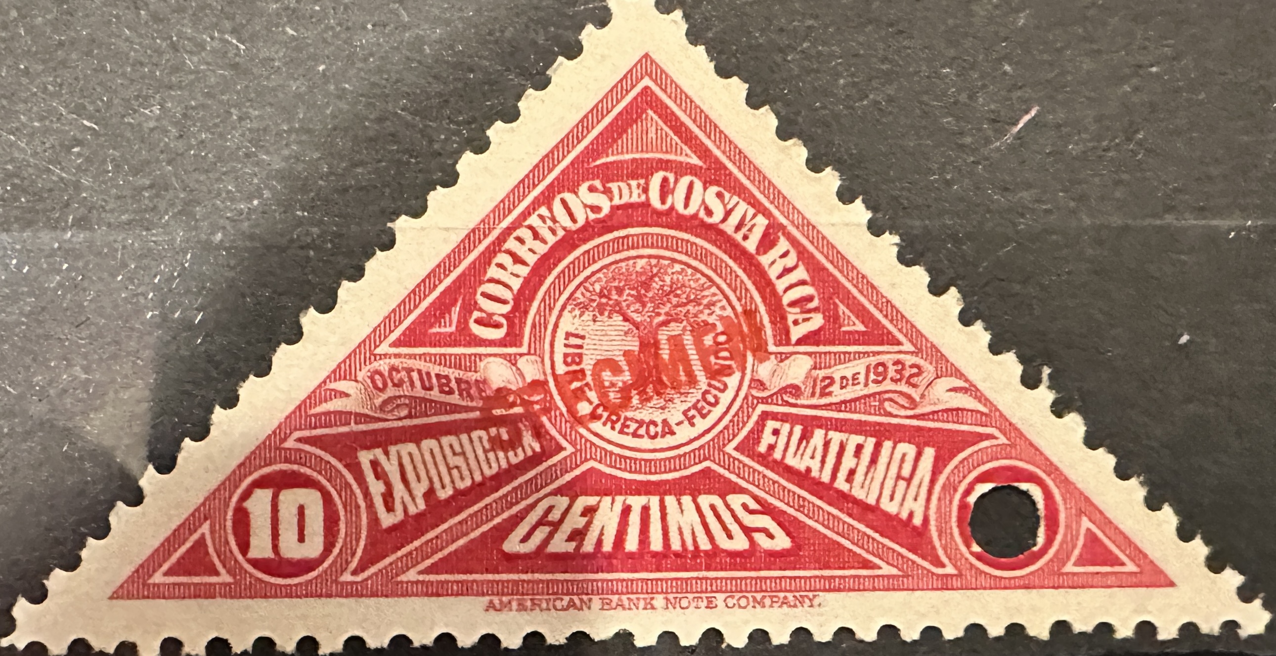 Costa Rica 1932 Red