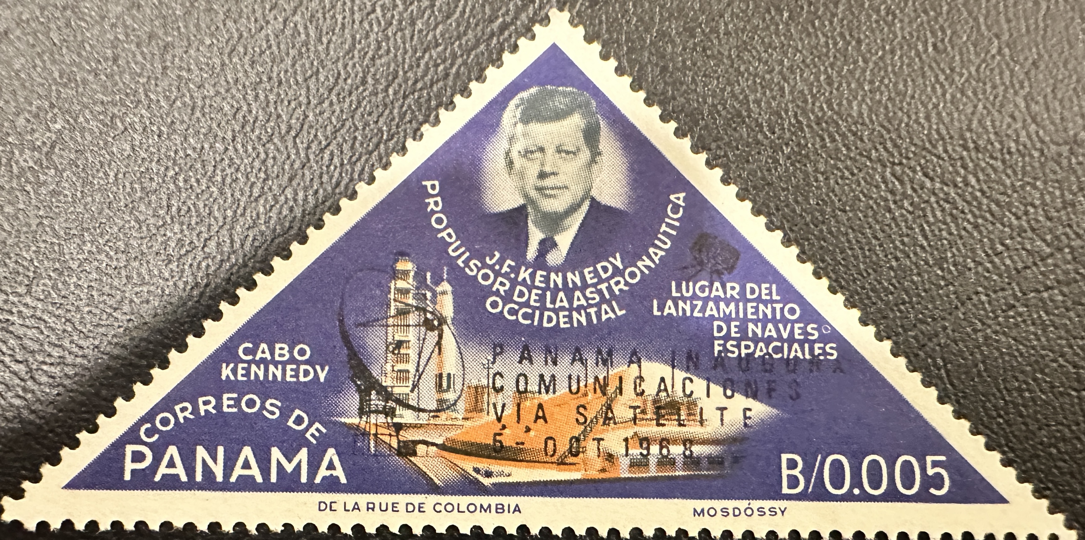 Panama JFK Overprint