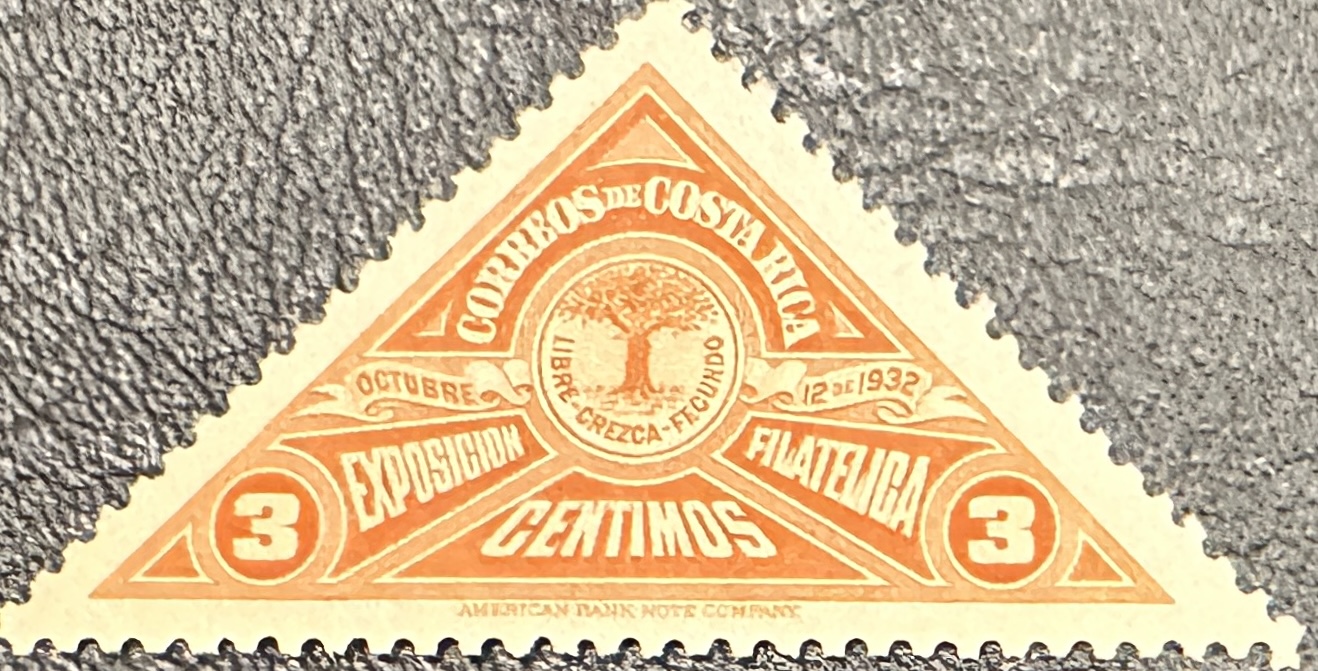 Costa Rica 1932 Orange