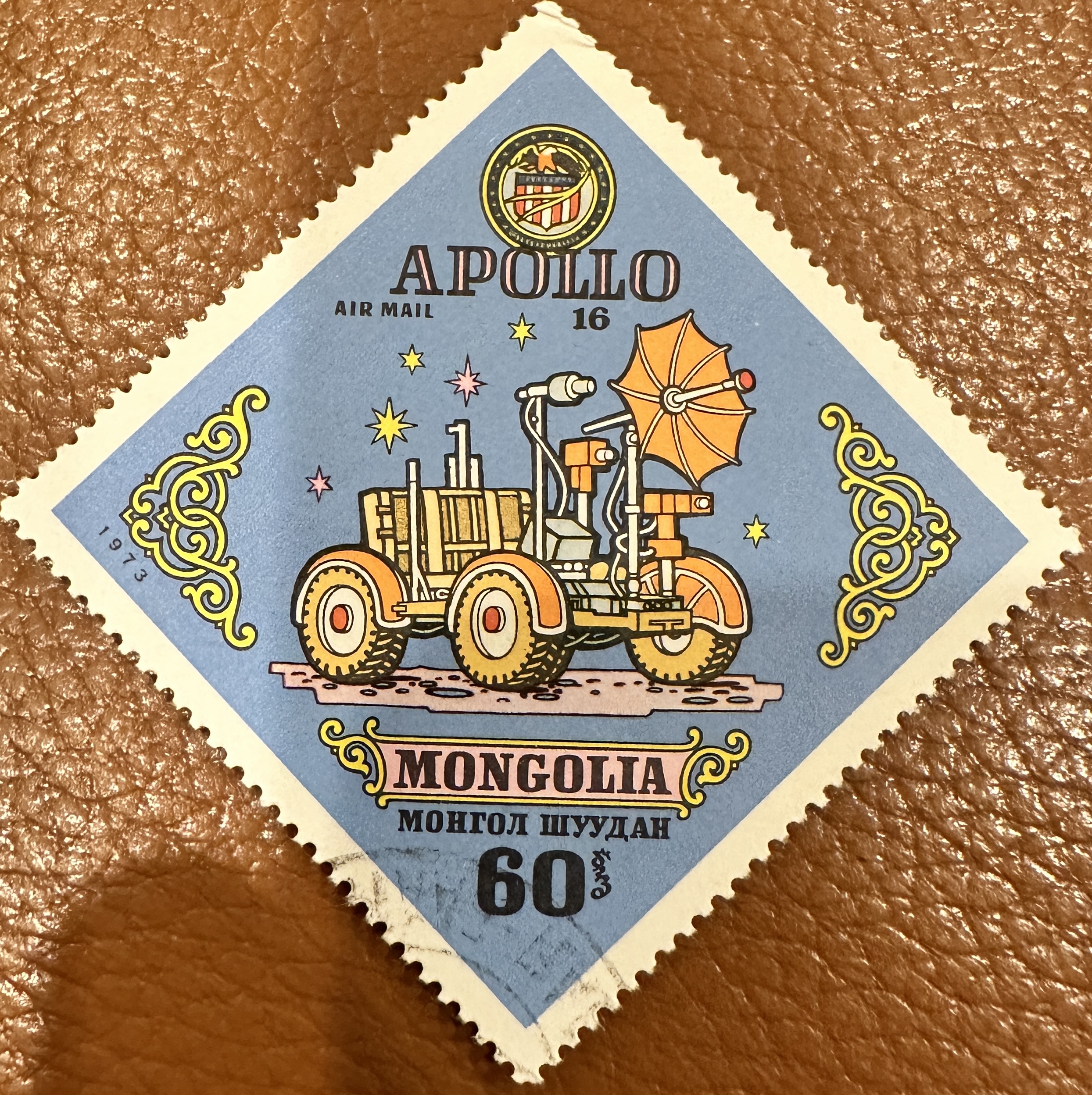 Mongolia 1973 Apollo