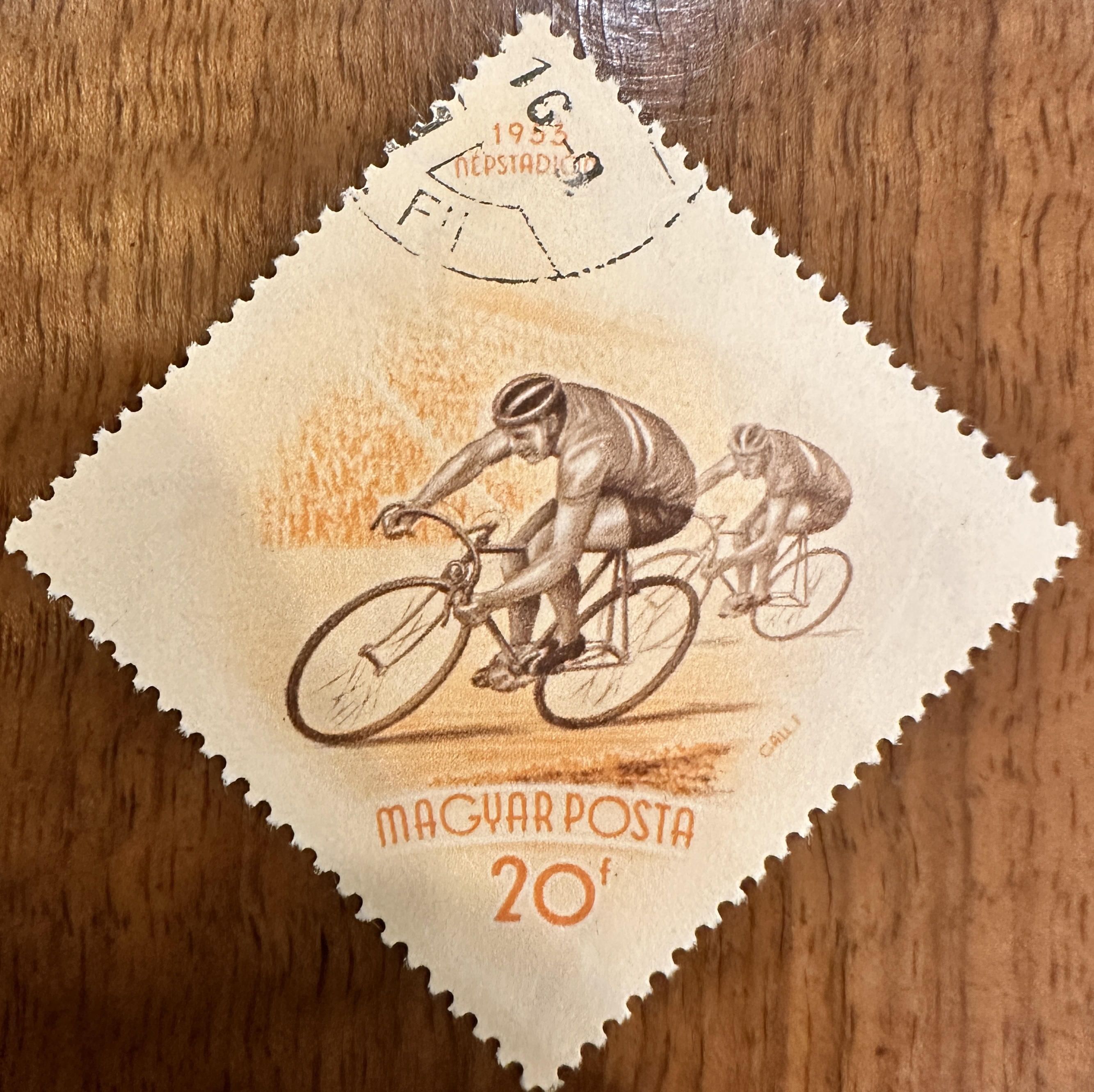 Hungary 1953 Cycling