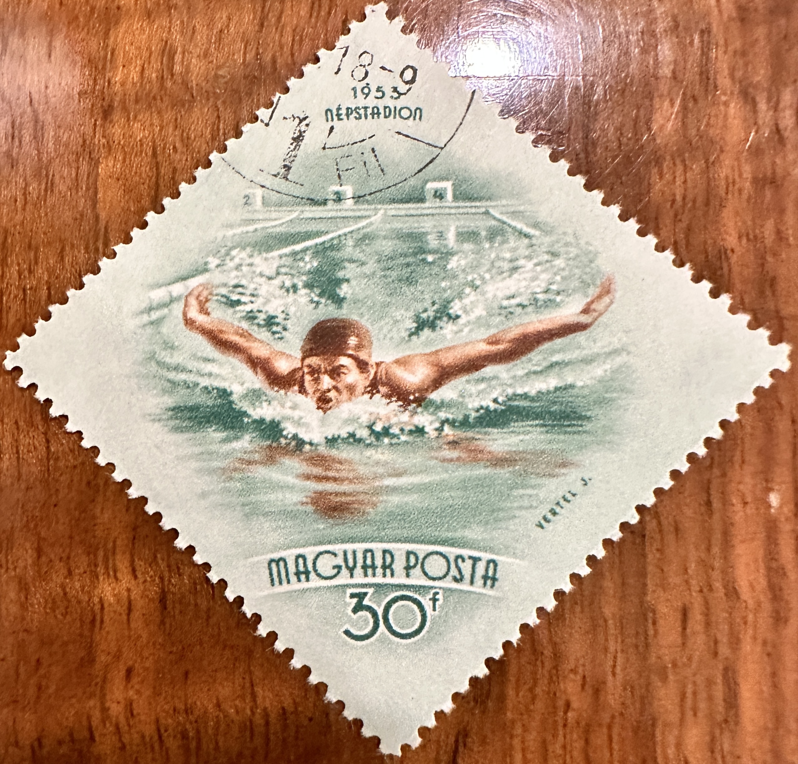 Hungary 1953 Swimming