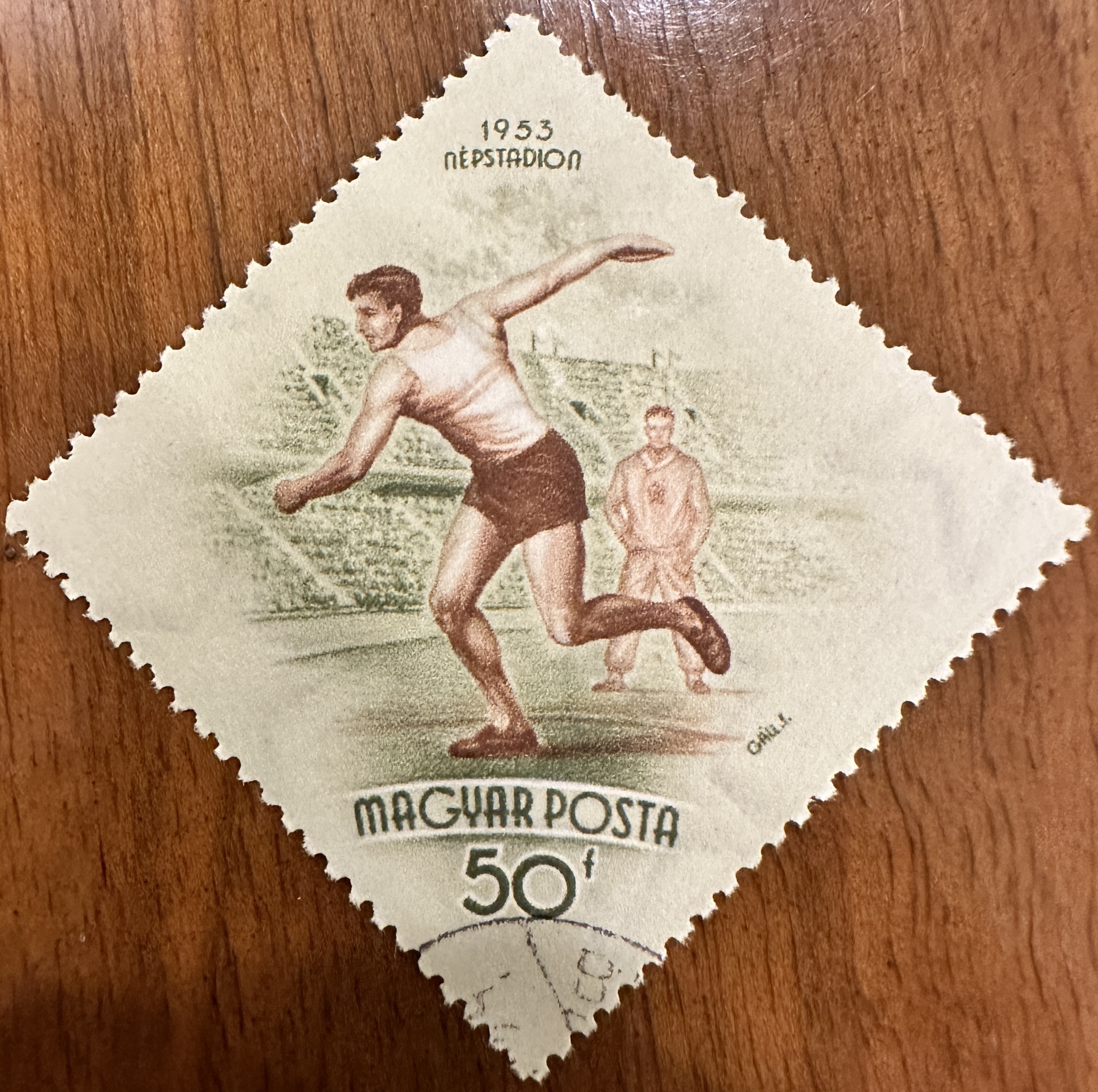 Hungary 1953 Discus