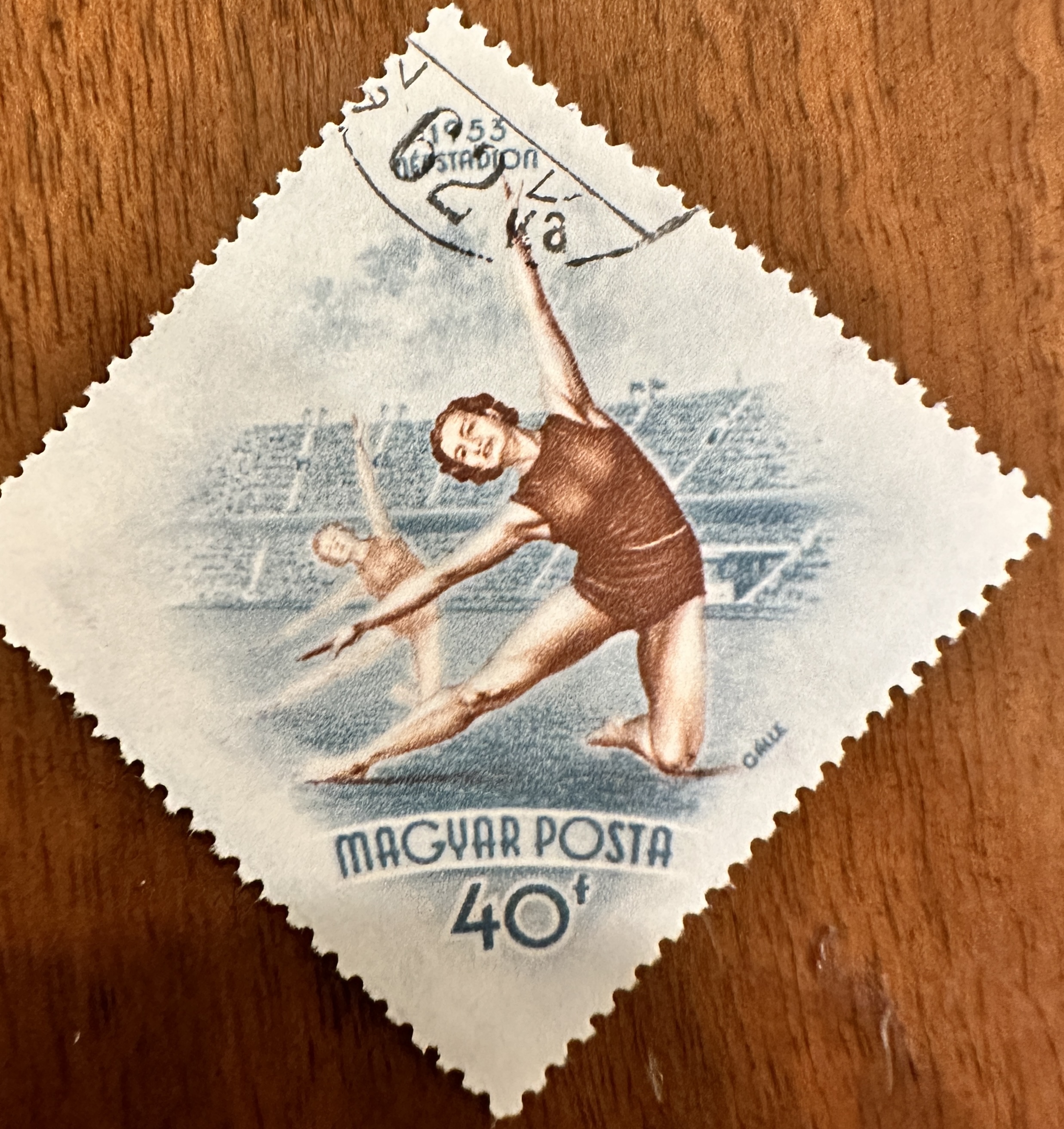 Hungary 1953 Gymnastics