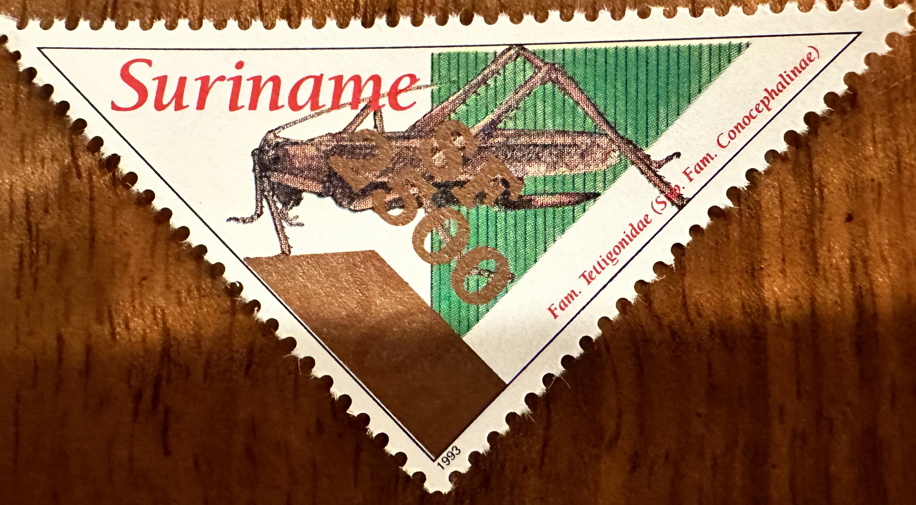 Suriname 2001 overprint 1