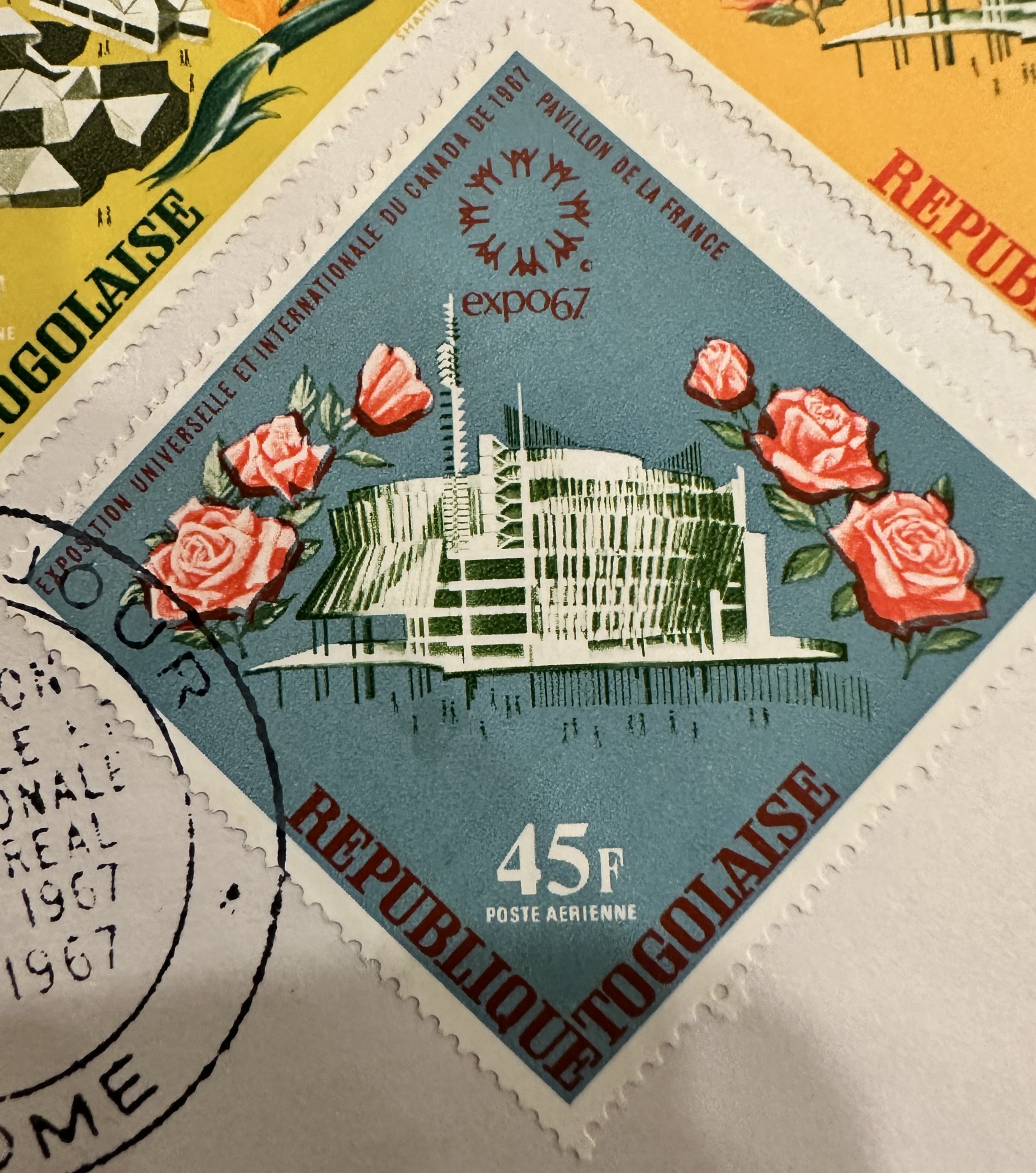 Togo 1967 Diamond 4