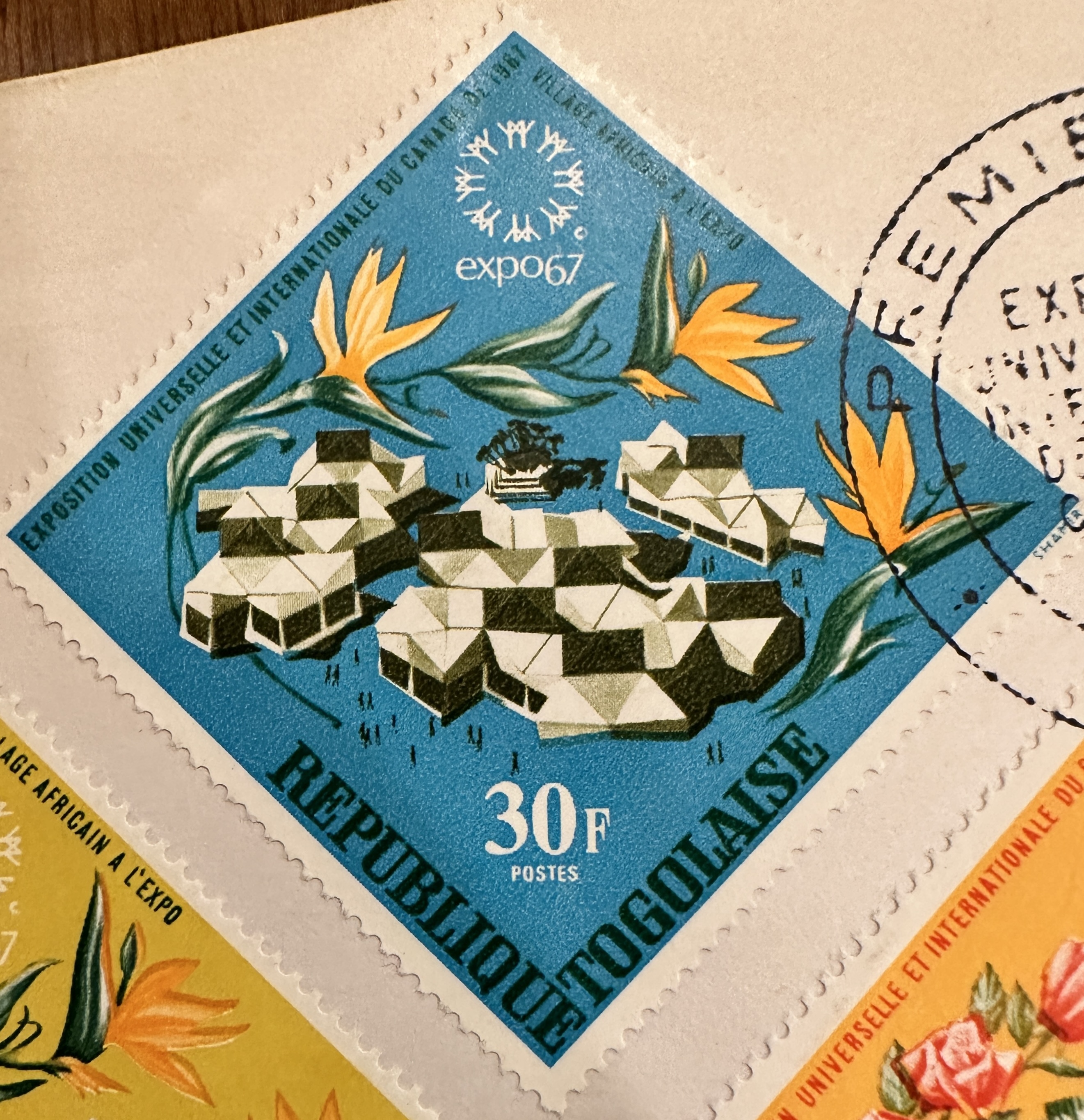 Togo 1967 Diamond 3