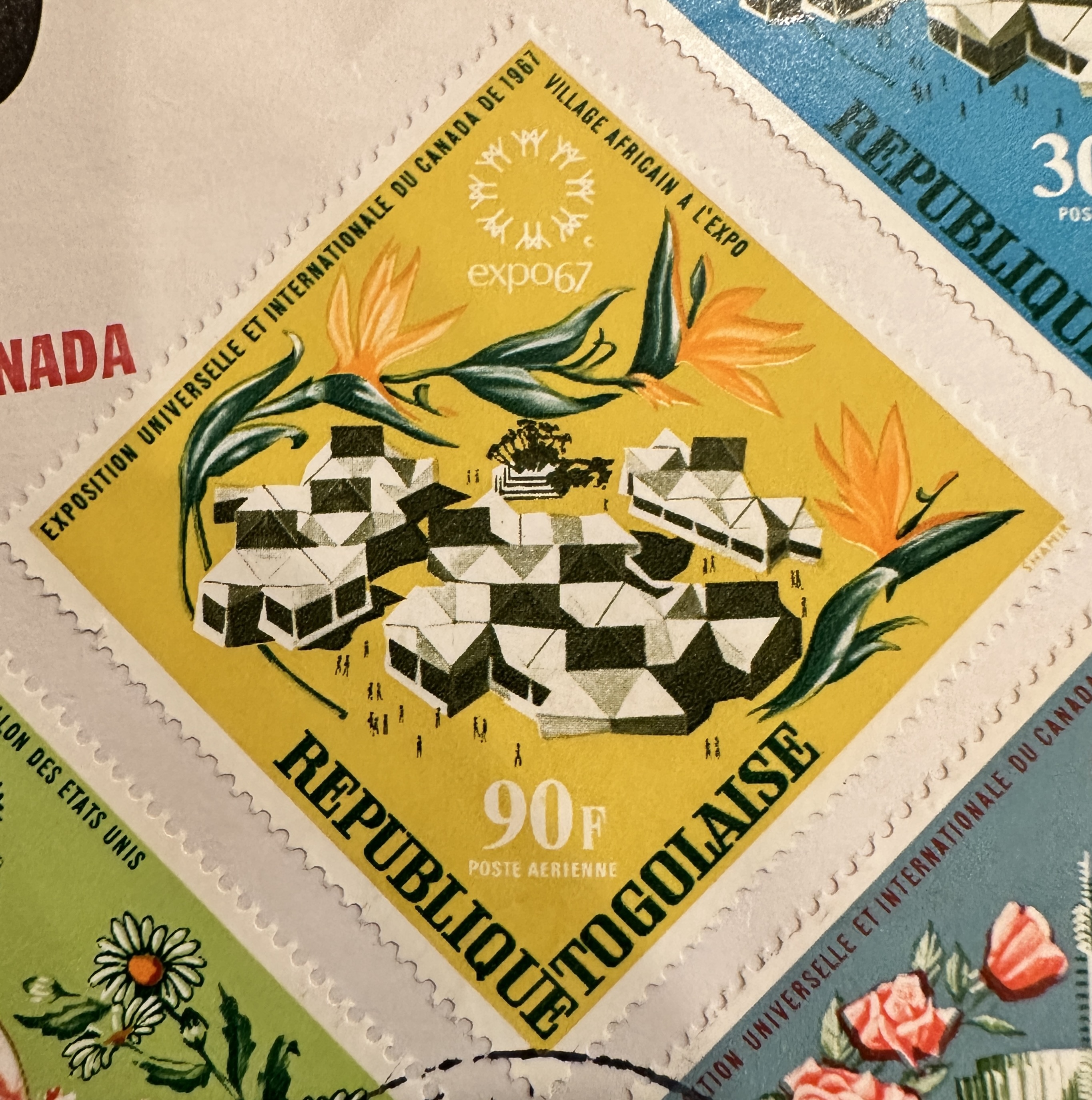 Togo 1967 Diamond 2