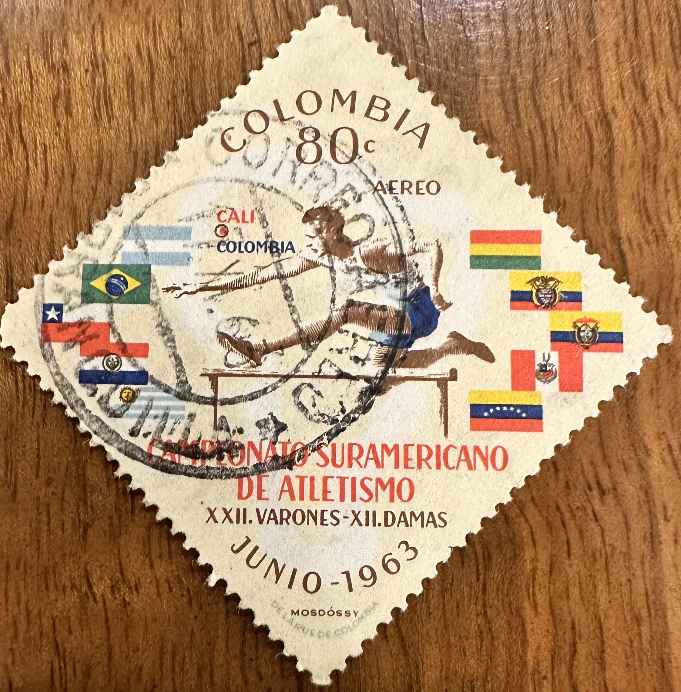 Colombia 1963 Diamond