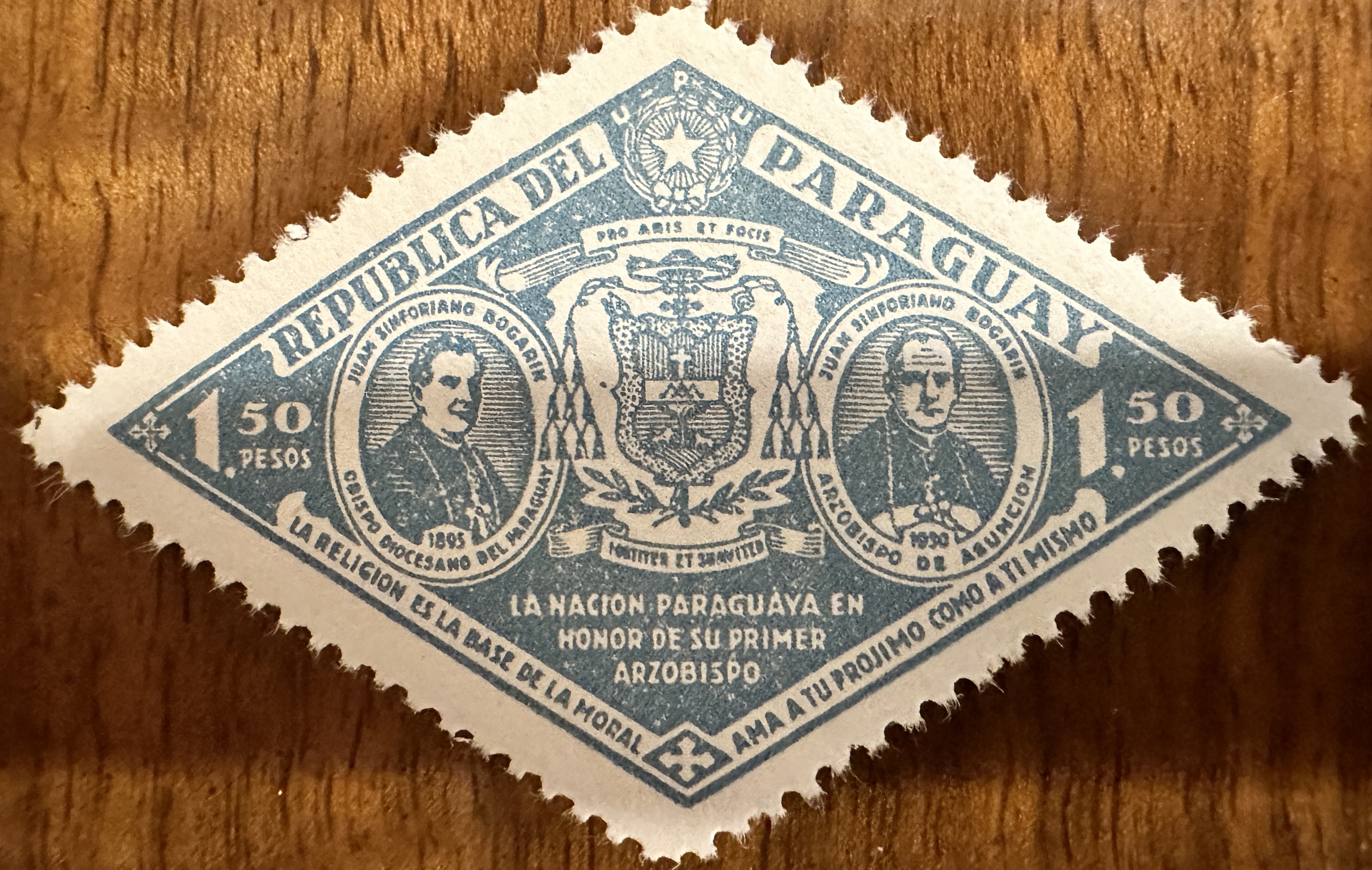 Paraguay 1930 Diamond Green