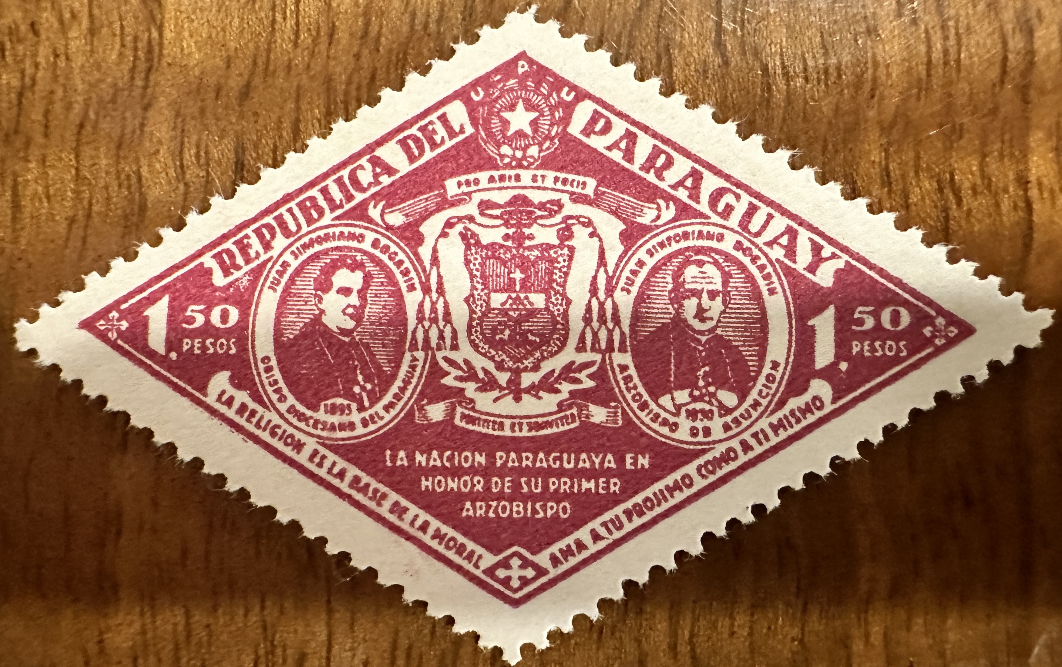 Paraguay 1930 Diamond Red