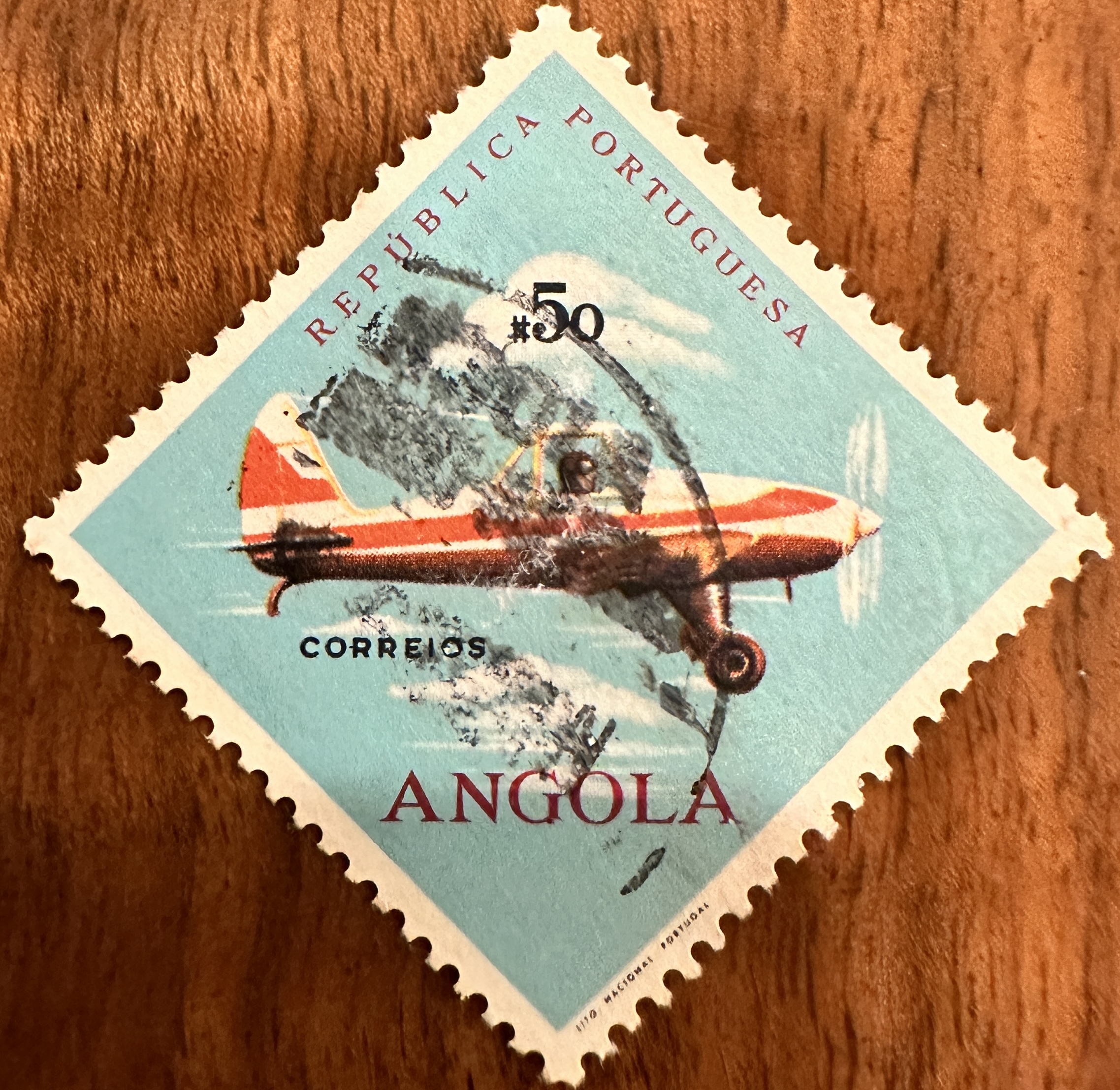 Angola 1962 Plane