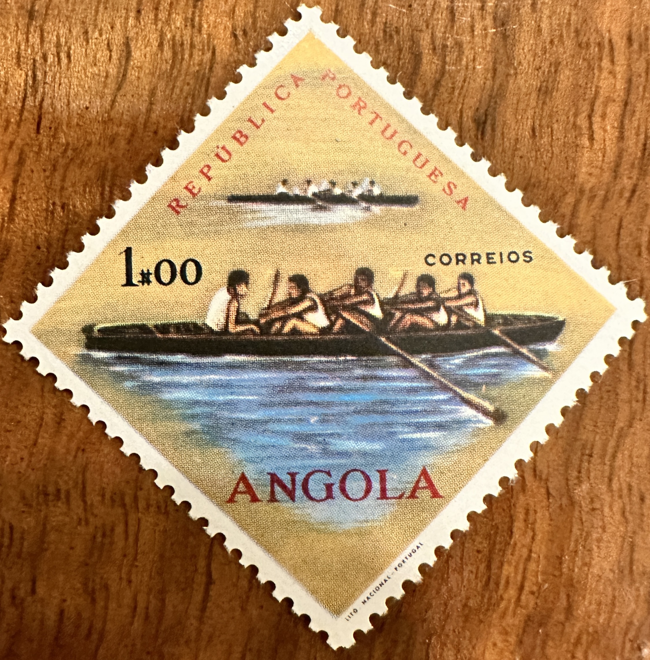 Angola 1962 Rowing