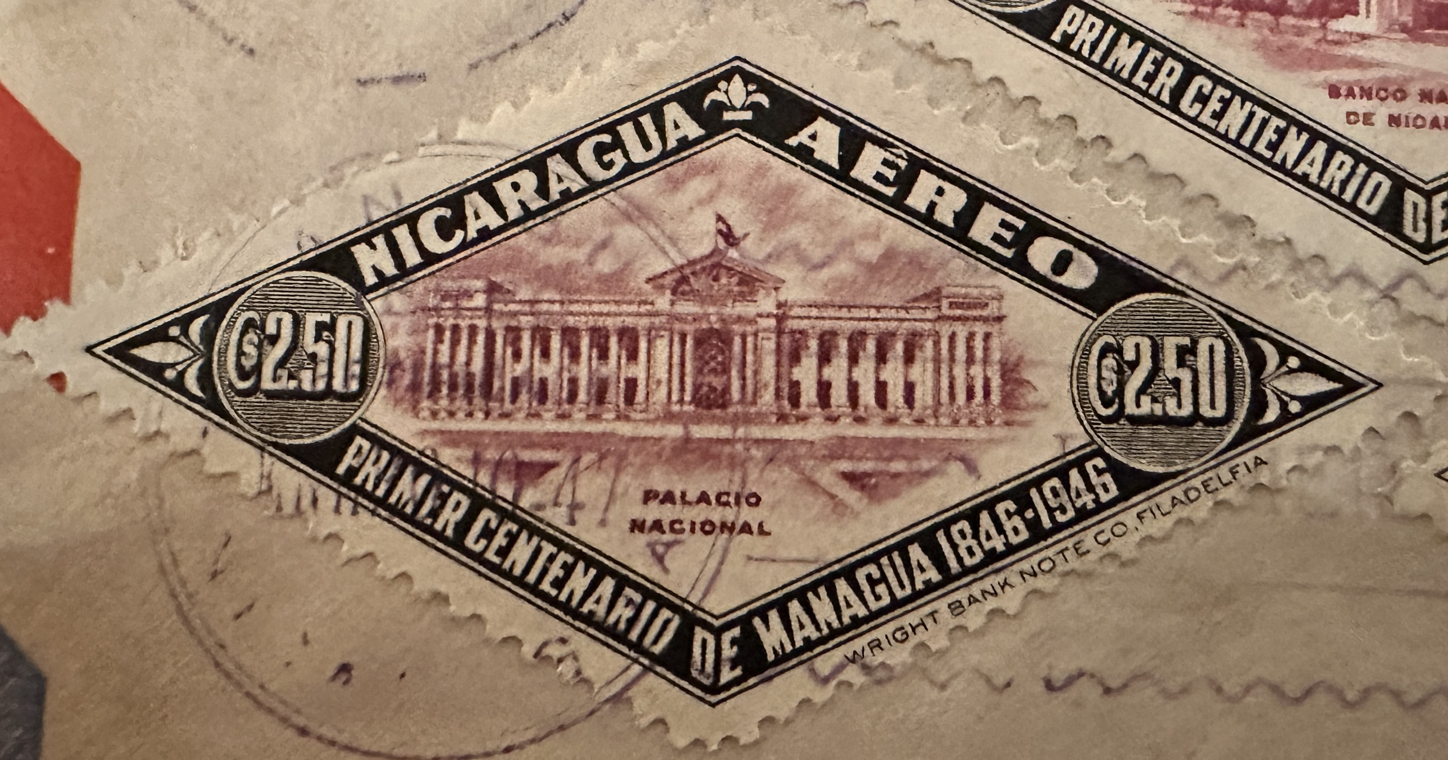 1946 Nicaragua 2.50