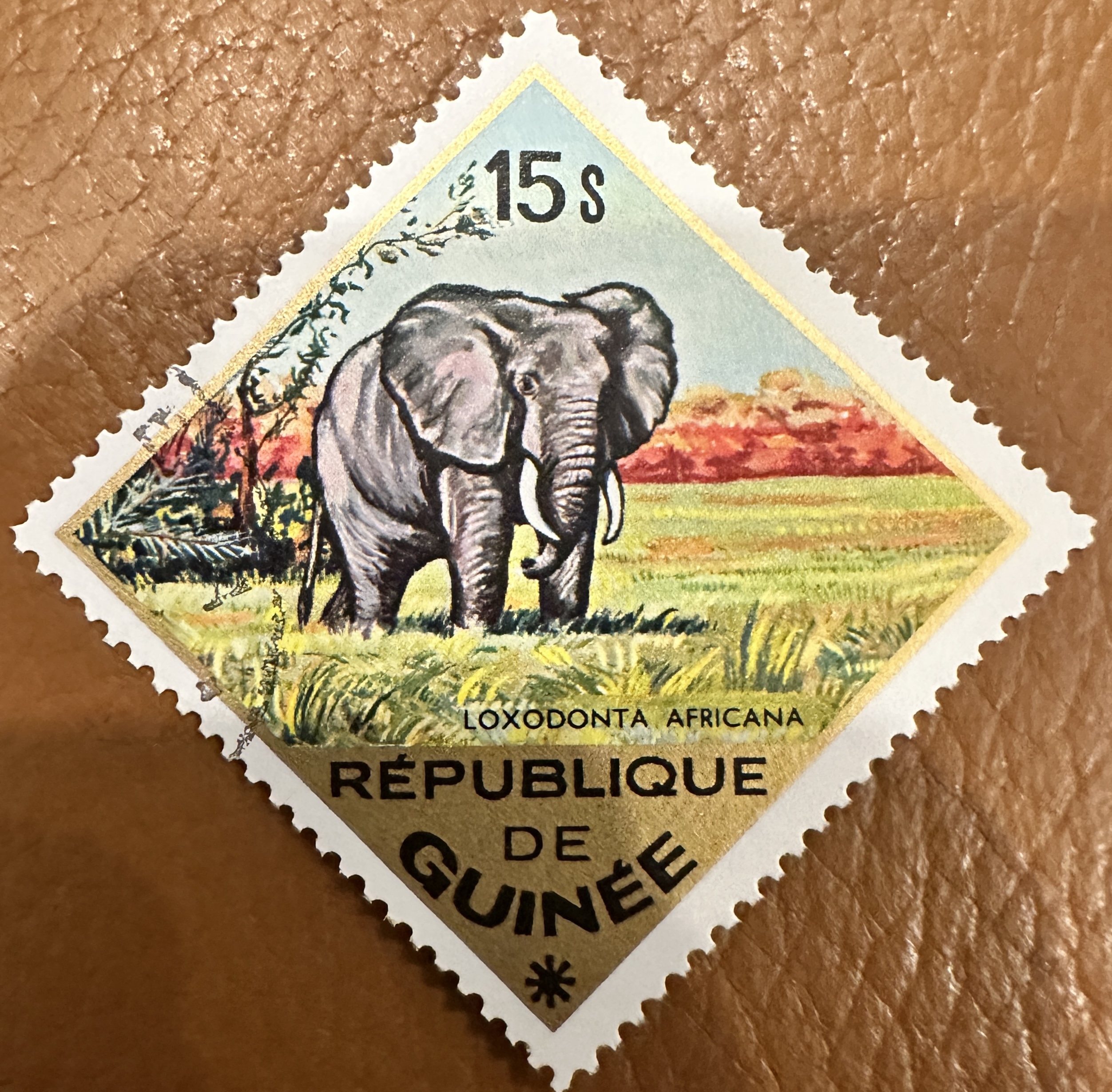 1975 Guinea Elephant