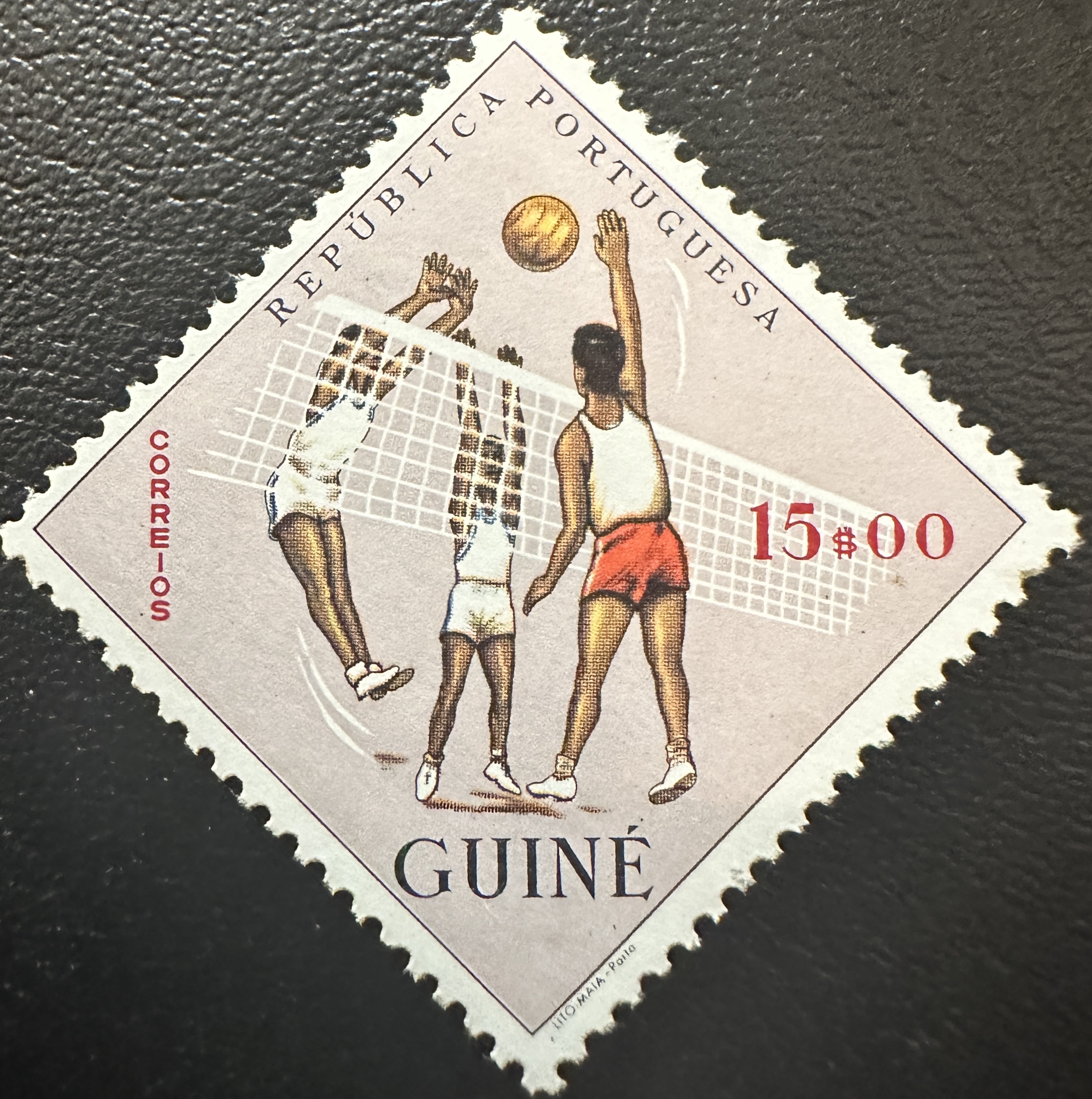 Guinea 1962 Volleyball