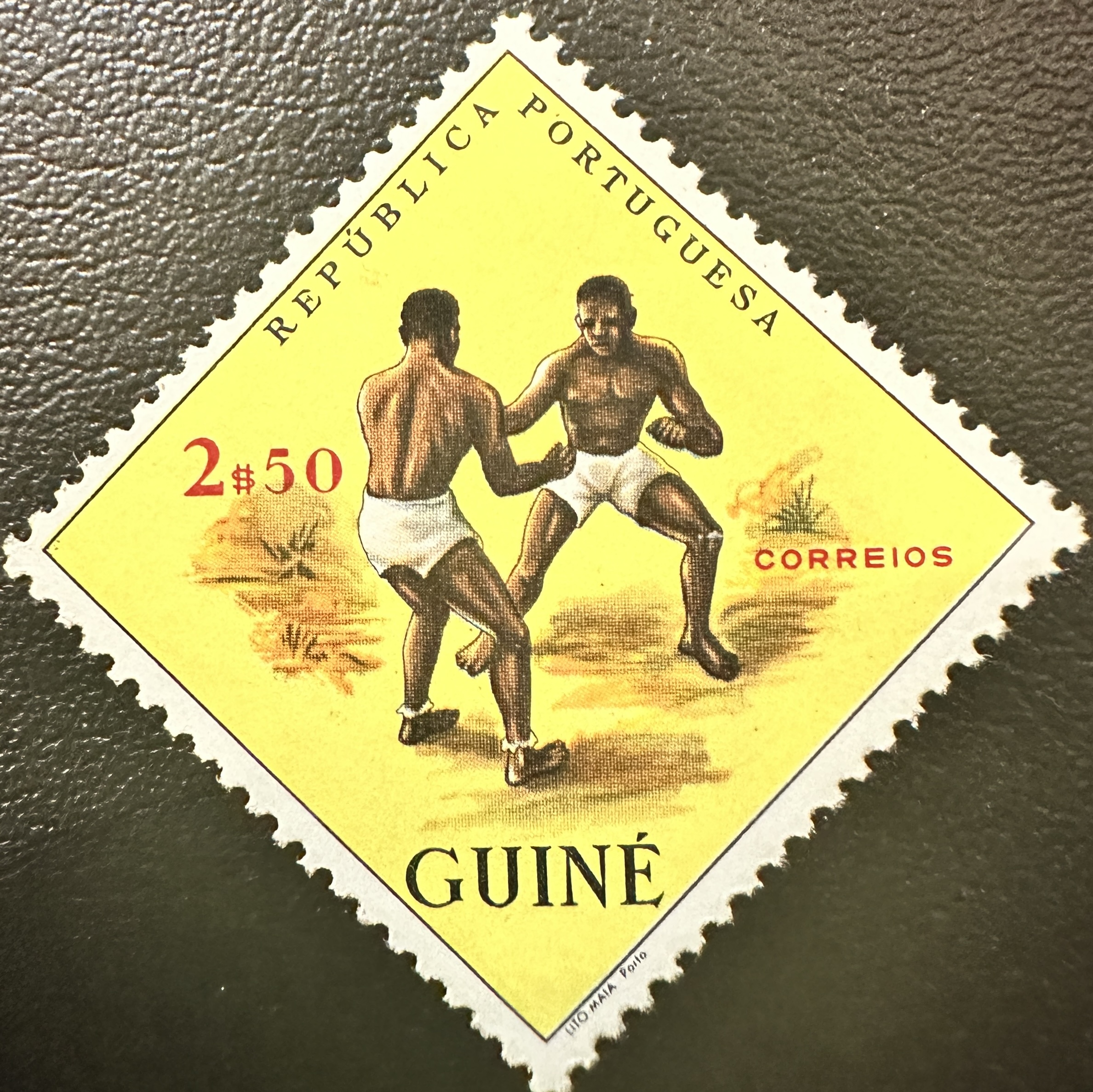 Guinea 1962 Wrestling