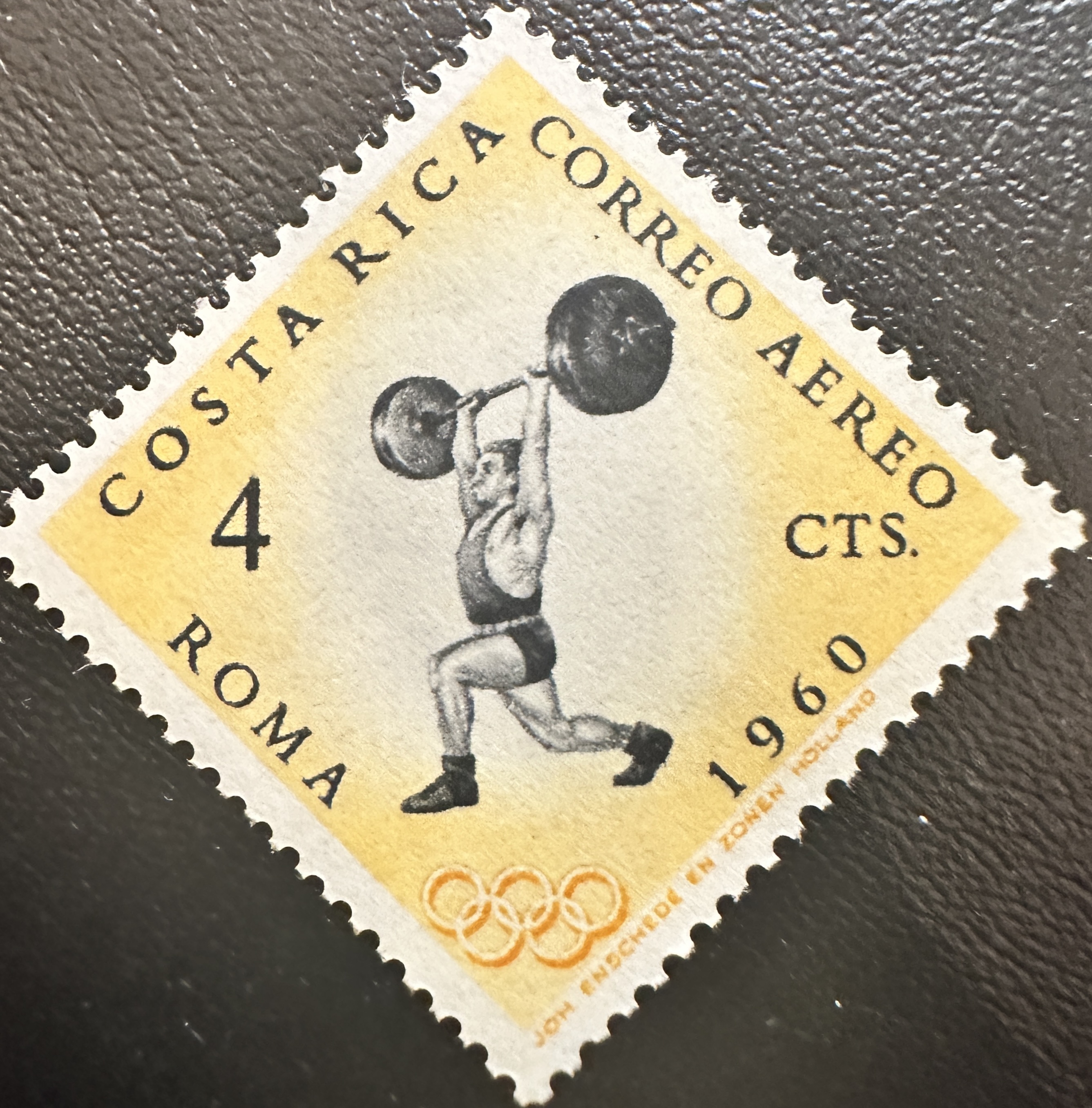 Costa Rica 1960 Weighifting