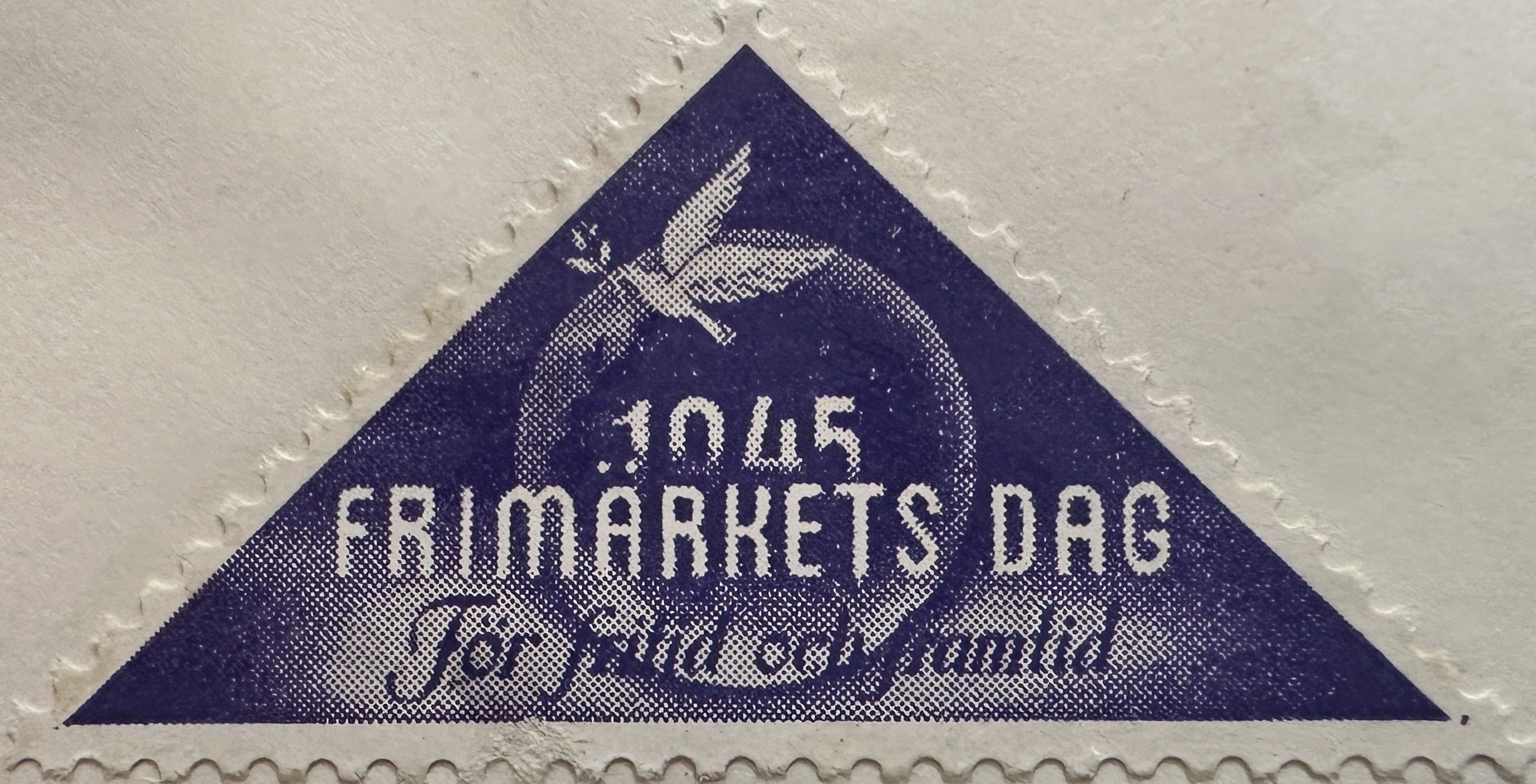 Sweden 1945 Official Stamp Day