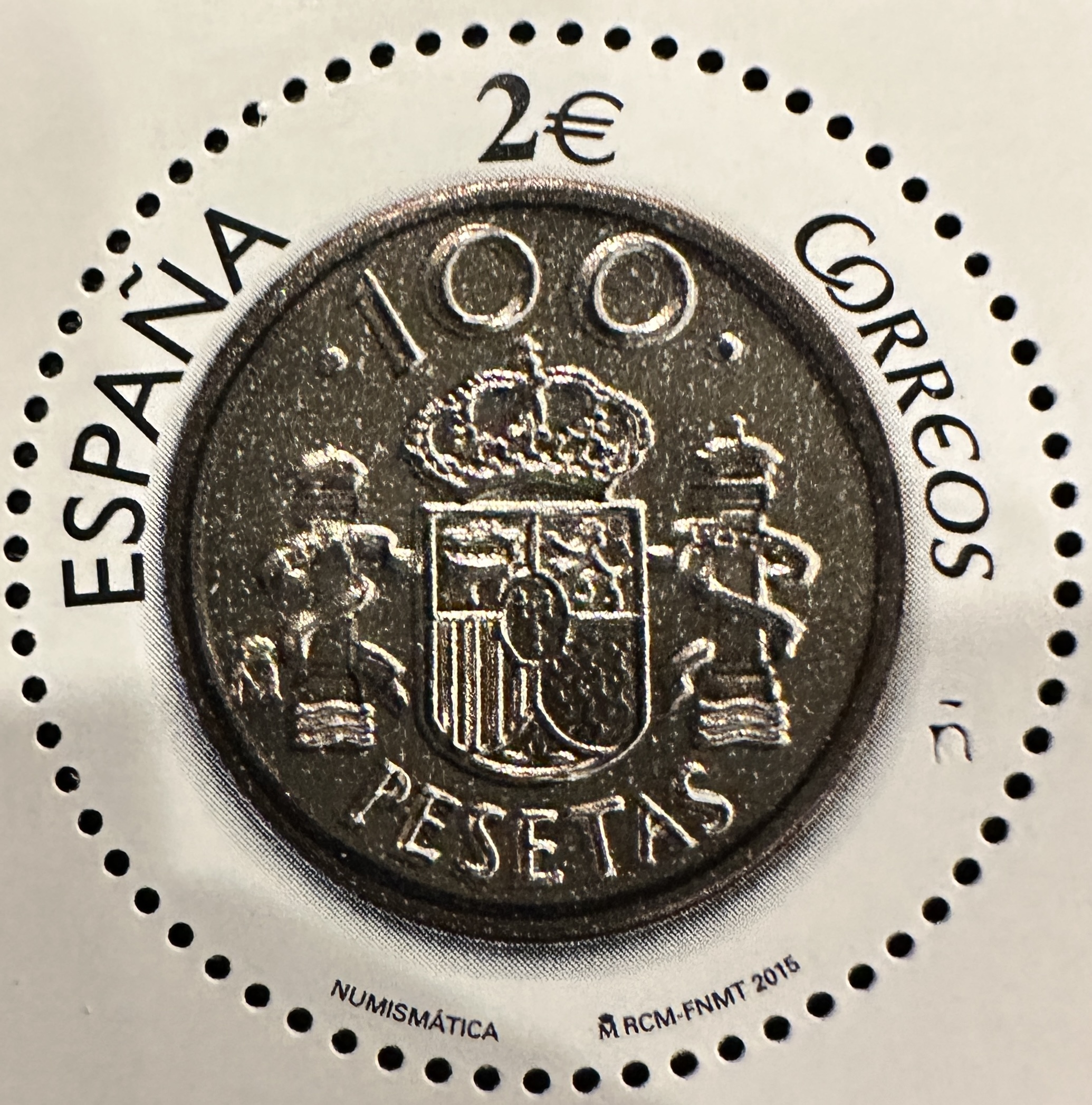 Spain Round Coin