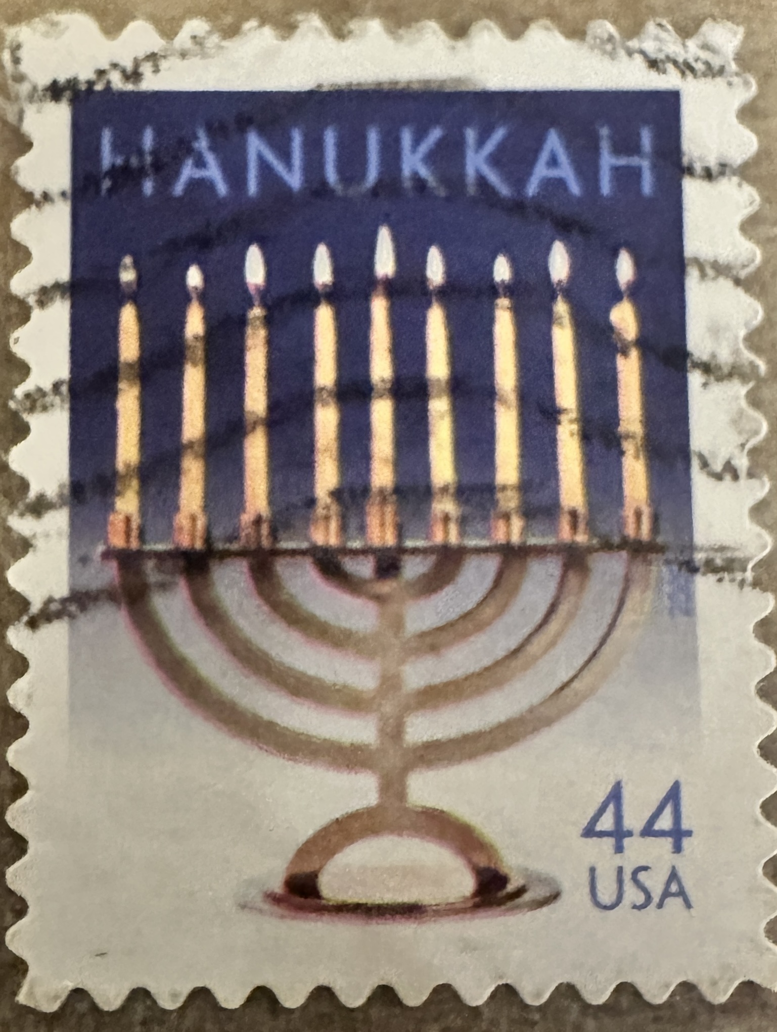 Hanukkah 44 cents