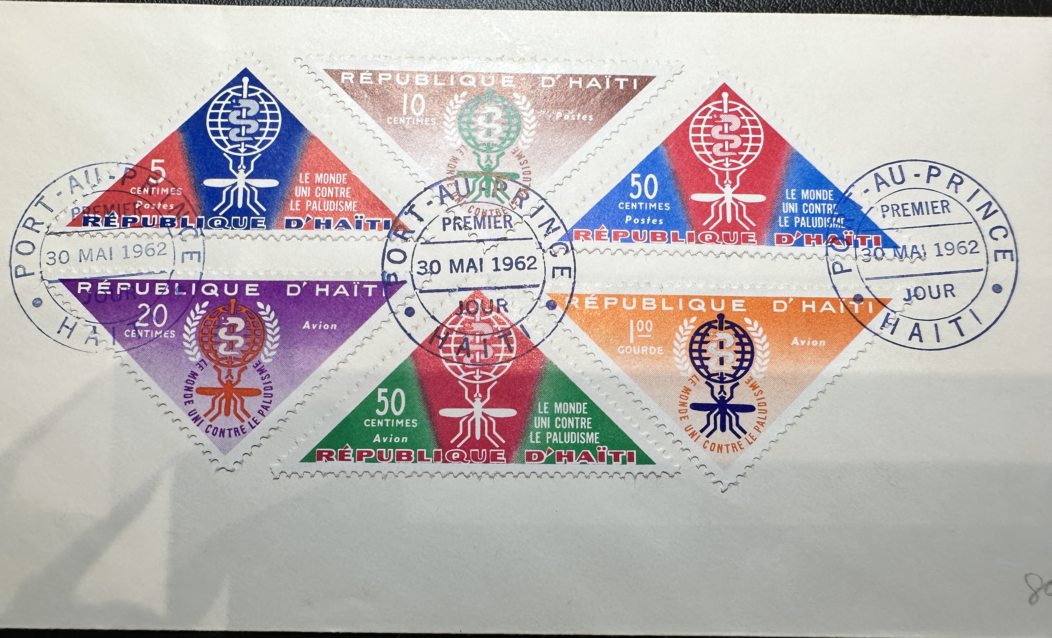 Haiti First Day Cover 1962